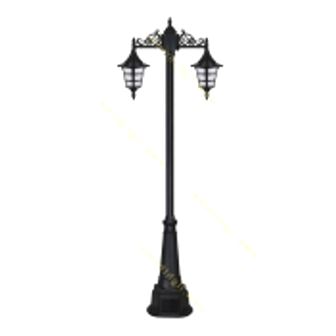 تصویر چراغ پارکی دو شاخه E27 بیتانور آیسو 6325