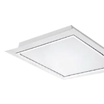 چراغ فلورسنتی توکار مازی نور ژوپیتر با صفحه اکریلیک شیری ساتن – مناسب سقف سازه پنهان