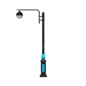 تصویر پایه چراغ پارکی یک طرفه سوتارا ثامن لایت ST-524907