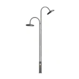چراغ پارکی E27 روشنا نسترن NASTARAN-4628