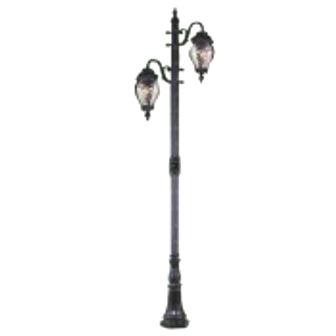 سرشعله چراغ پارکی دو شاخه مانک پایا HILYA-MM254PR2