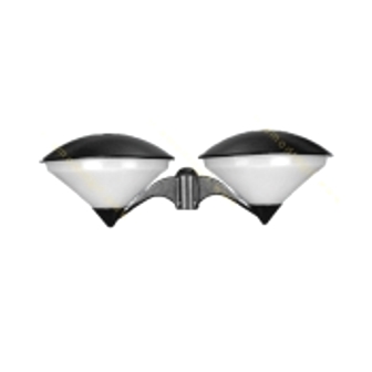 تصویر چراغ سرلوله پارکی دو شاخه سوتارا بینالود ST-500701