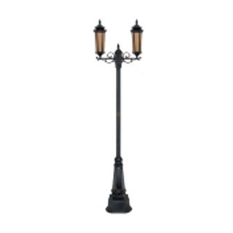 چراغ پارکی دو شاخه تکشیدفام معبد سورن 1227U