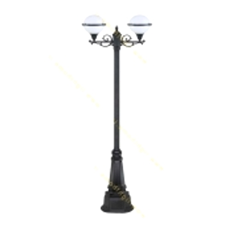 تصویر چراغ پارکی دو شاخه E27 بیتانور سها 6227
