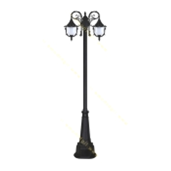 تصویر چراغ پارکی دو شاخه E27 بیتانور سلطنتی 5223