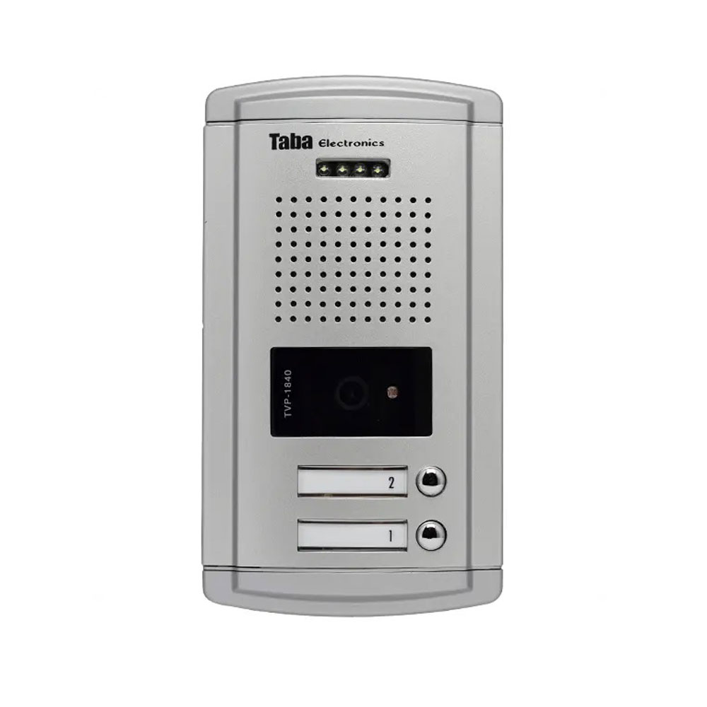 تصویر پنل آیفون تصویری 2 واحدی تابا مدل سپهر TVP-1840