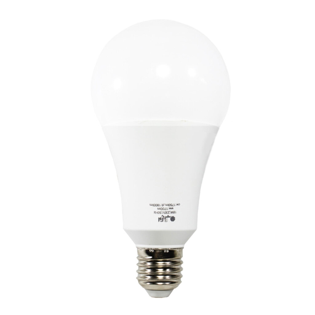 تصویر لامپ حبابی 18 وات LED افراتاب پایه E27 مدل AF-A80-18W