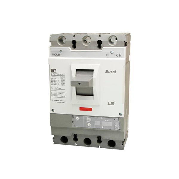 کلید اتوماتیک قابل تنظیم 630 آمپر ال اس مدل سوسل TS630N-ATU-630-3P