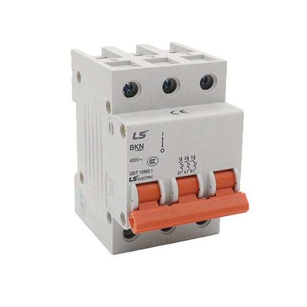 کلید مینیاتوری سه پل 40 آمپر ال اس مدل BKN-C40-6K-3P