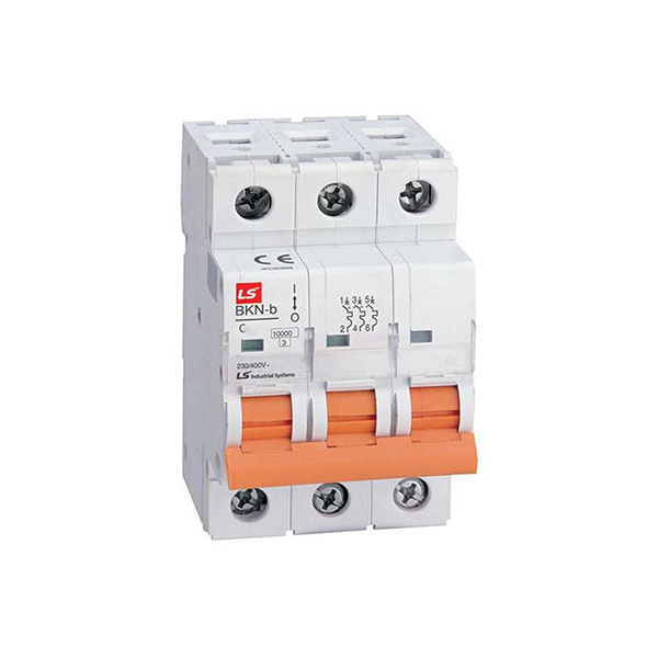 کلید مینیاتوری سه پل 10 آمپر ال اس مدل BKN-b-10K-3P