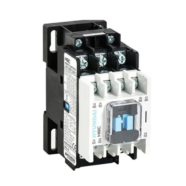تصویر کنتاکتور 50 آمپر 22 کیلو وات هیوندای با بوبین AC