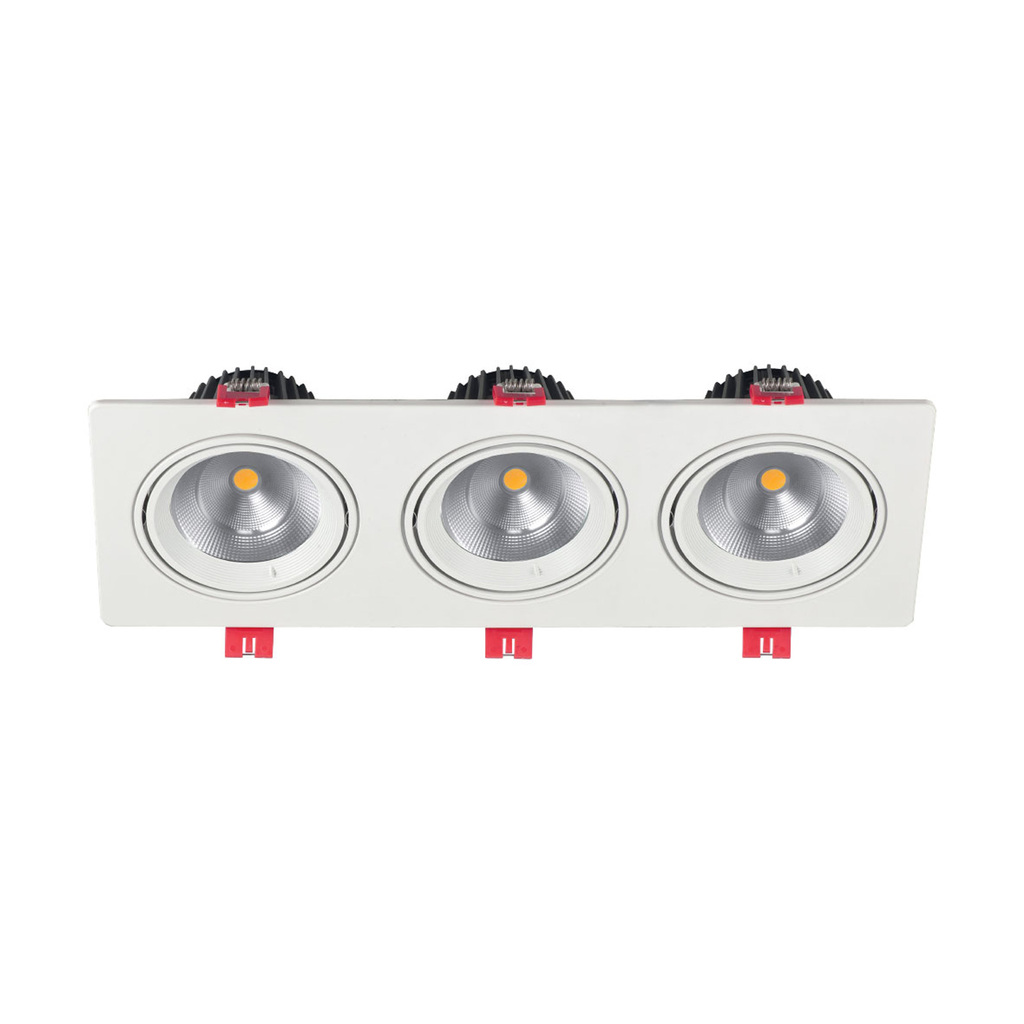 تصویر پنل سقفی توکار 72 وات شعاع مدل SH-6503-3x24W