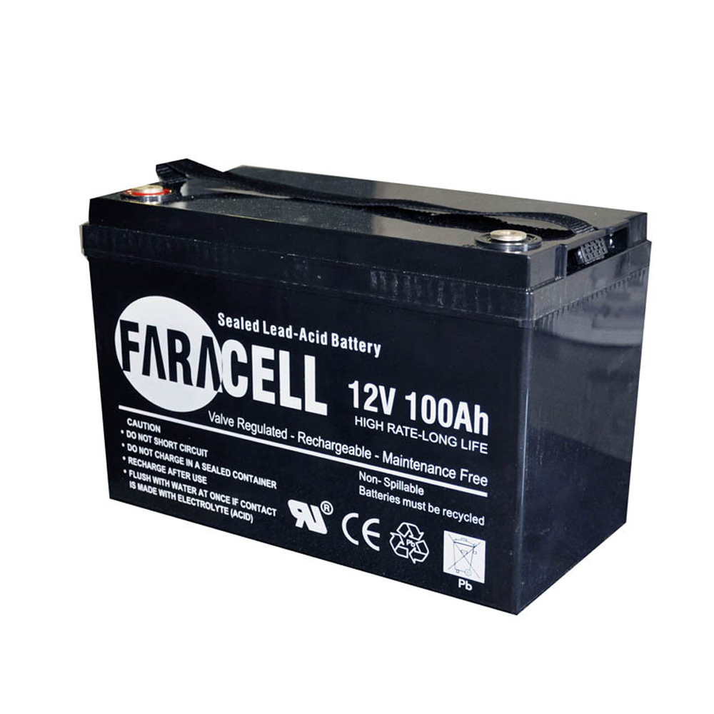 تصویر باتری 100 آمپرساعت فاراتل سری Faracell مدل 12V100AH