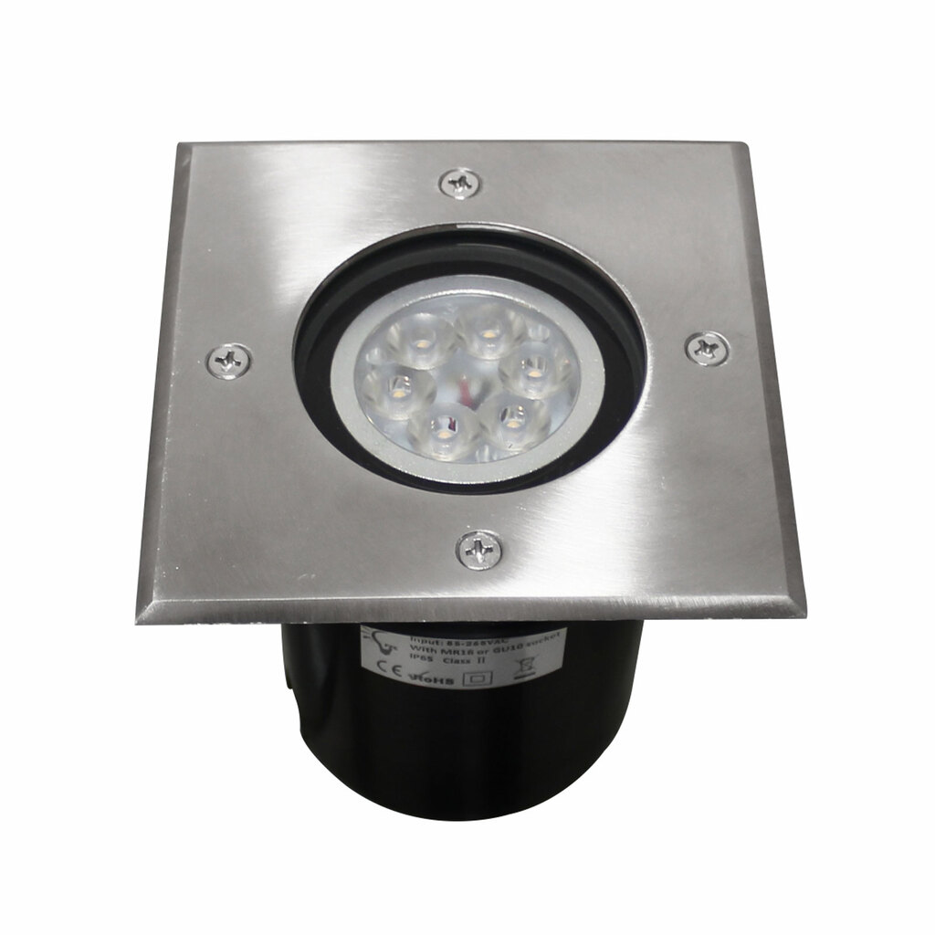 تصویر چراغ دفنی مربع سرپیچ GU10 فاین الکتریک FEC-14SQ