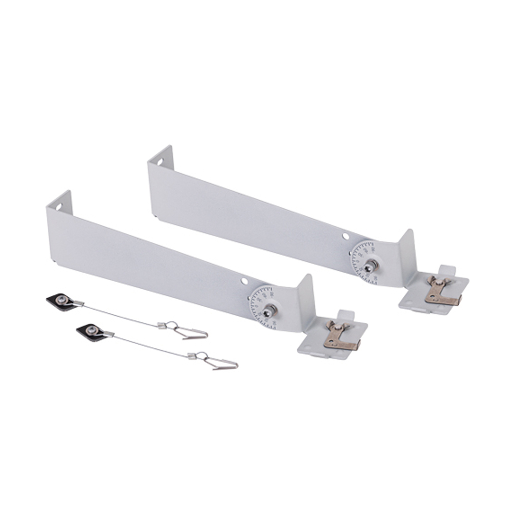 تصویر براکت نصب چراغ لدیلاین مازی نور کد WAL30-Bracket-S با فاصله 30 سانتی متر از دیوار