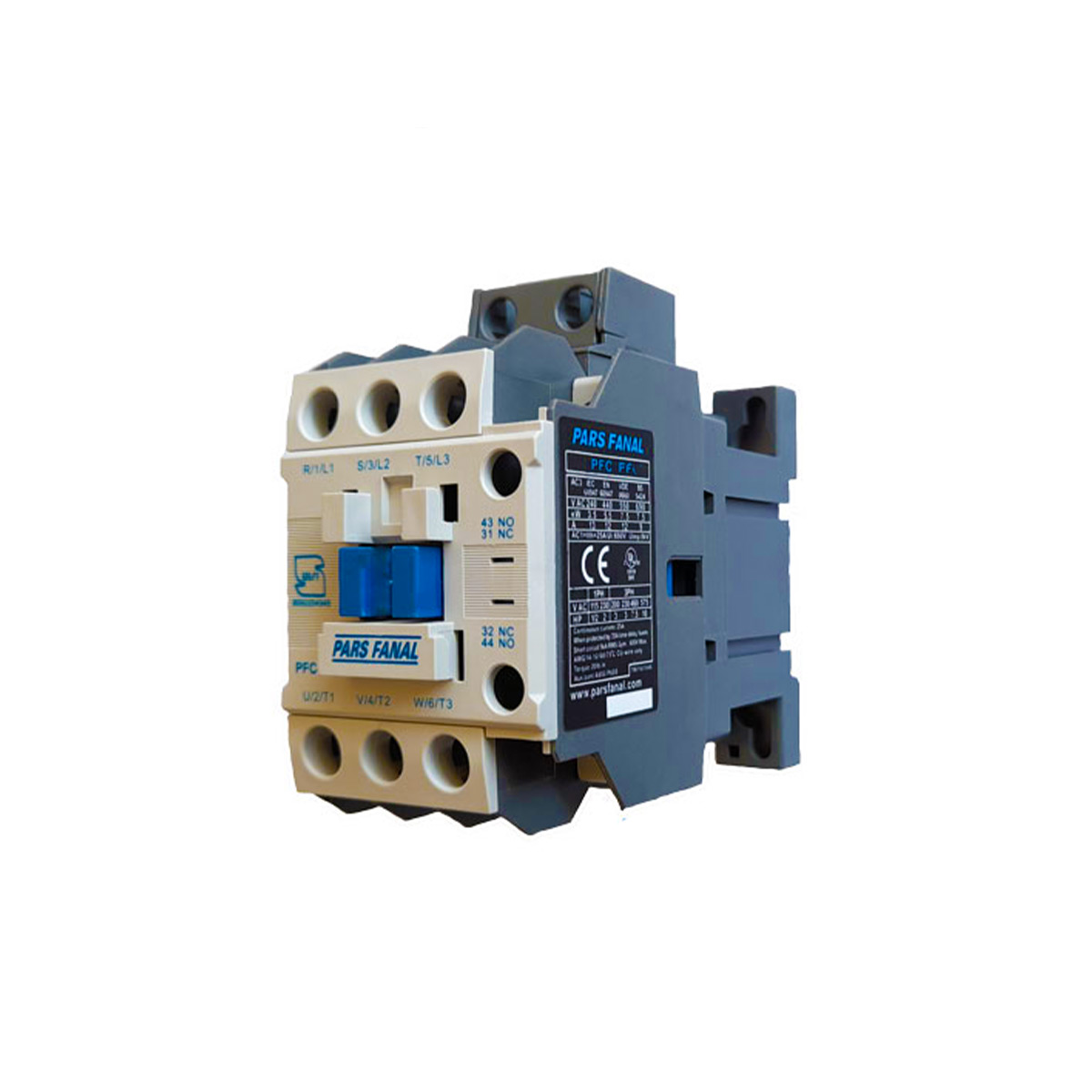 تصویر کنتاکتور 60 آمپر DC پارس فانال مدل PFD-40