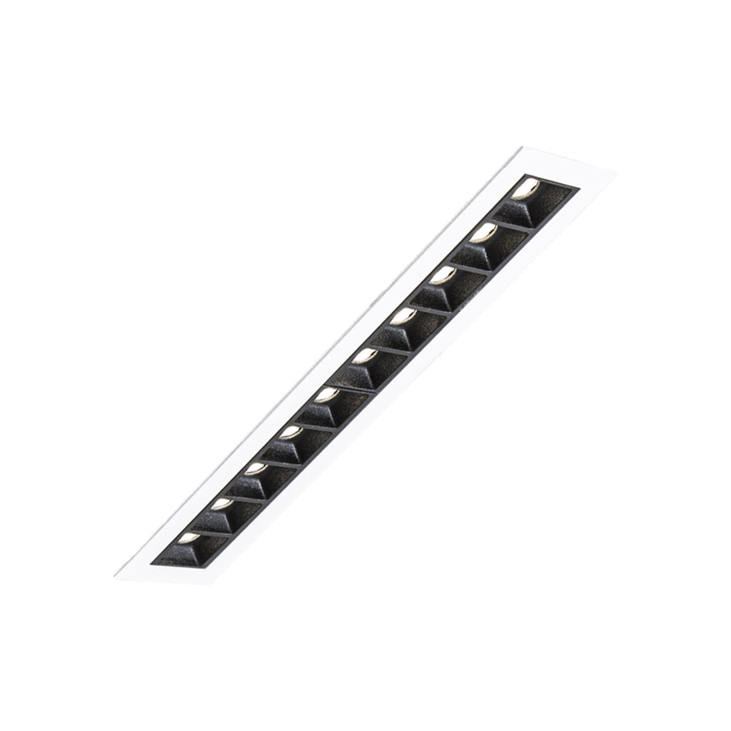 تصویر پنل LED توکار 24 وات 5.5 در 30.5 ثابت مازی نور مدل لومیلد پخش نور 30 درجه