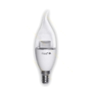 لامپ LED اشکی 7 وات شفاف E14 پارس شعاع توس