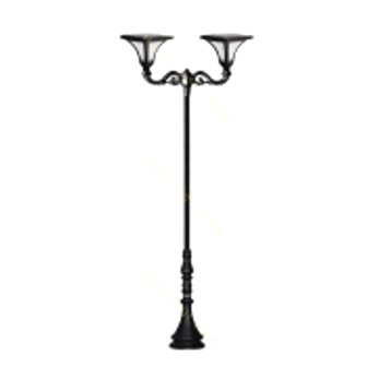 پایه چراغ پارکی دو شعله سوتارا کوروش ST529002