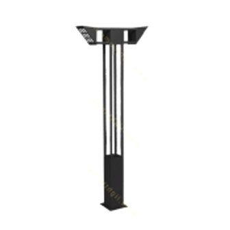 تصویر پایه چراغ پارکی دو طرفه بازودار سوتارا شهرزاد اس ST-507
