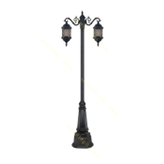 چراغ پارکی بیتانور دو شاخه E27 شش ضلعی PD5622