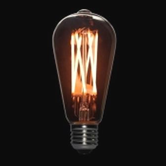 تصویر لامپ ادیسونی 8 وات LED BLST64 خاکستری روشن
