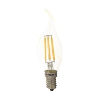 لامپ فیلامنت شمعی FEC-FILAMENT-LED-6W-TE14