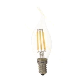 تصویر لامپ فیلامنت شمعی FEC-FILAMENT-LED-6W-TE14