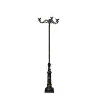 پایه چراغ پارکی سه شعله سوتارا بردیا ST-546302