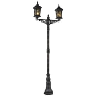 تصویر سرشعله چراغ پارکی دو شاخه مانک پایا SOFIA-MM246PH2