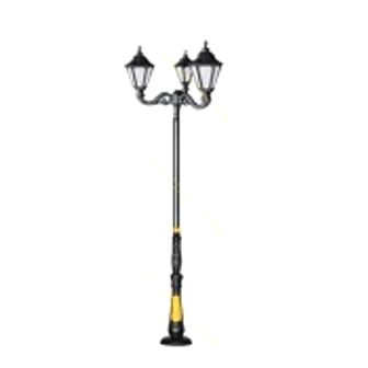 تصویر پایه چراغ پارکی سه شعله سوتارا افسانه لایت ST-515113