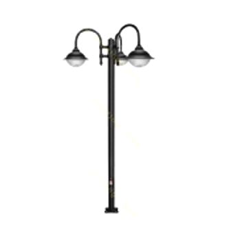 تصویر پایه چراغ پارکی سه طرفه سوتارا رونیا ST-545003