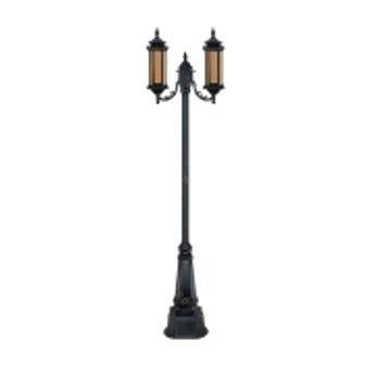 چراغ پارکی دو شاخه تکشیدفام معبد سورنا 1421U