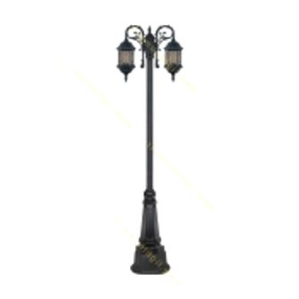 تصویر چراغ پارکی بیتانور دو شاخه E27 شش ضلعی PD5623