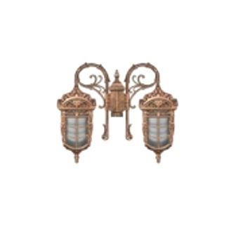 تصویر چراغ پارکی دو شاخه تکشیدفام پادرا Ta-8923D
