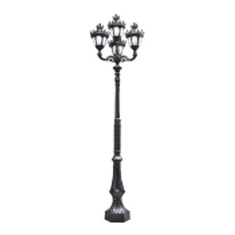 تصویر سرشعله چراغ پارکی چهار شاخه مانک پایا JOOBIN-XLM258P3C4