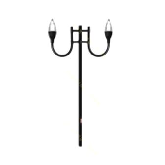 تصویر پایه چراغ پارکی دو شاخه سوتارا پرسان ST-535603