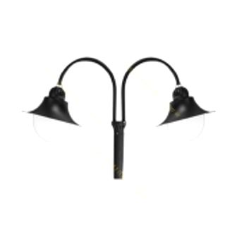 تصویر چراغ سرلوله پارکی دو شاخه سوتارا نسترن ST-505002