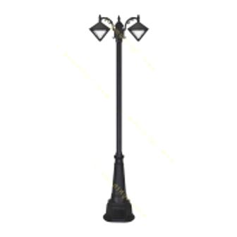 تصویر چراغ پارکی دو شاخه E27 بیتانور داتیس 5021