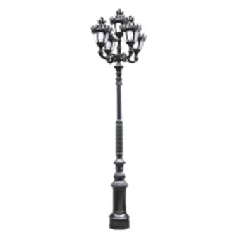 تصویر سرشعله چراغ پارکی پنج شاخه مانک پایا JOOBIN-XLM258P4C5