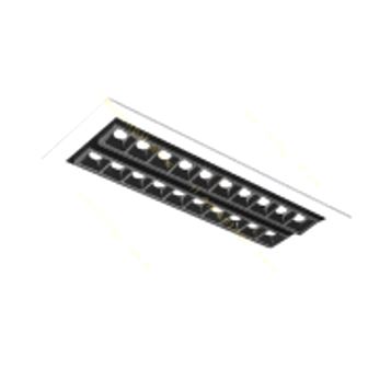 تصویر چراغ LED سقفی 45 وات توکار مازی نور لومیلد M568S2MLED2840