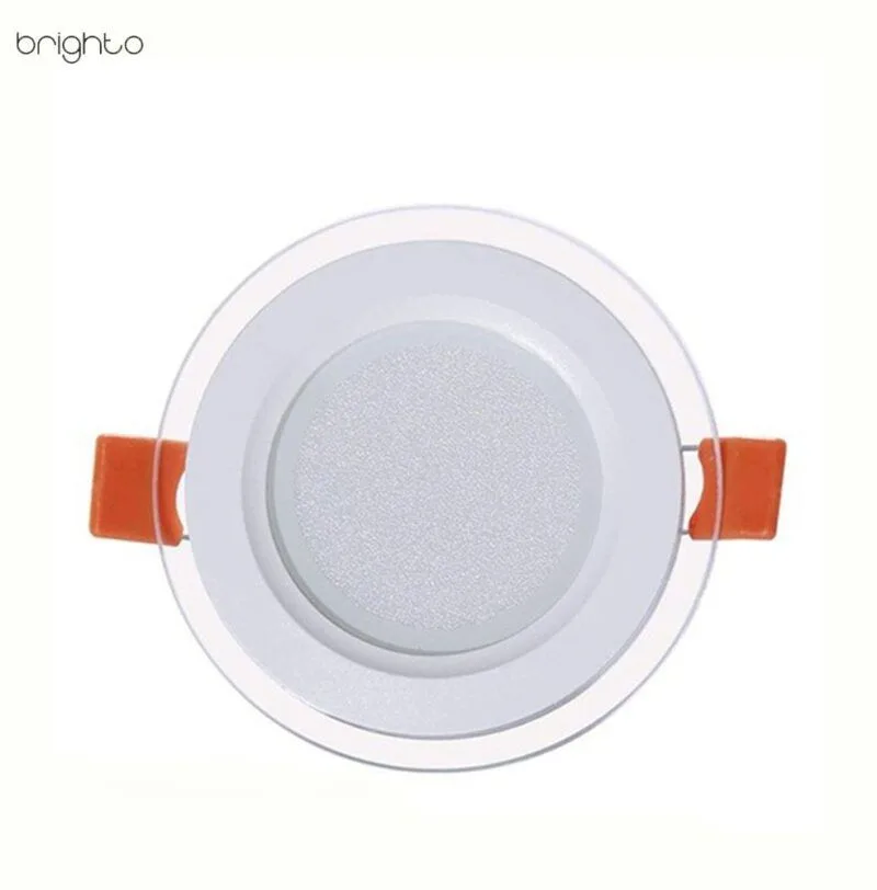 تصویر پنل سقفی SMD دورشیشه توکار گرد 9W باراد
