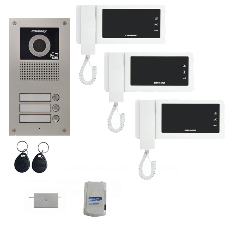 تصویر آیفون تصویری کوماکس مدل 43NMV3card آیفون تصویری commax