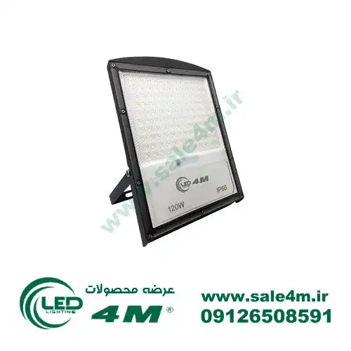 تصویر پروژکتور 120 وات SMD سولار 4M