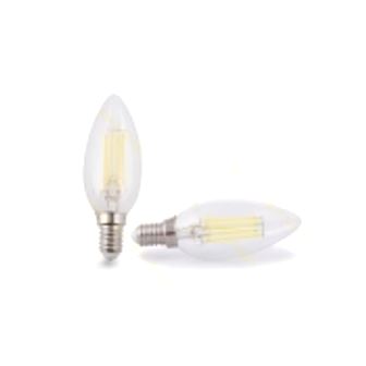 لامپ شمعی شفاف 4 وات شعاع پارس SP-C35-4W