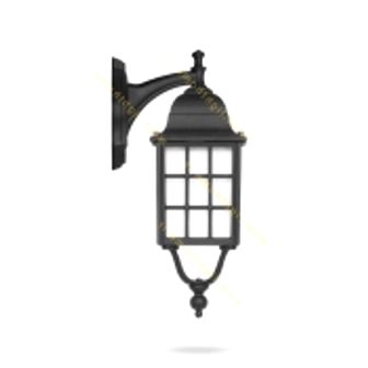 تصویر چراغ دیواری حیاطی E27 شب تاب مشبک SH-104190020