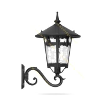 تصویر چراغ دیواری حیاطی E27 شب تاب آبنوس SH-105790310