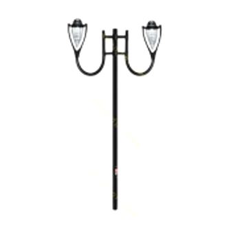 تصویر پایه چراغ پارکی دو شاخه سوتارا پویا ST-535703