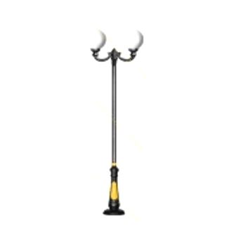 تصویر پایه چراغ پارکی دو شعله سوتارا ارشیا لایت ST-514811