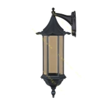 تصویر چراغ دیواری حیاطی E27 بیتانور شش ضلعی چتری بلند CHB-5606